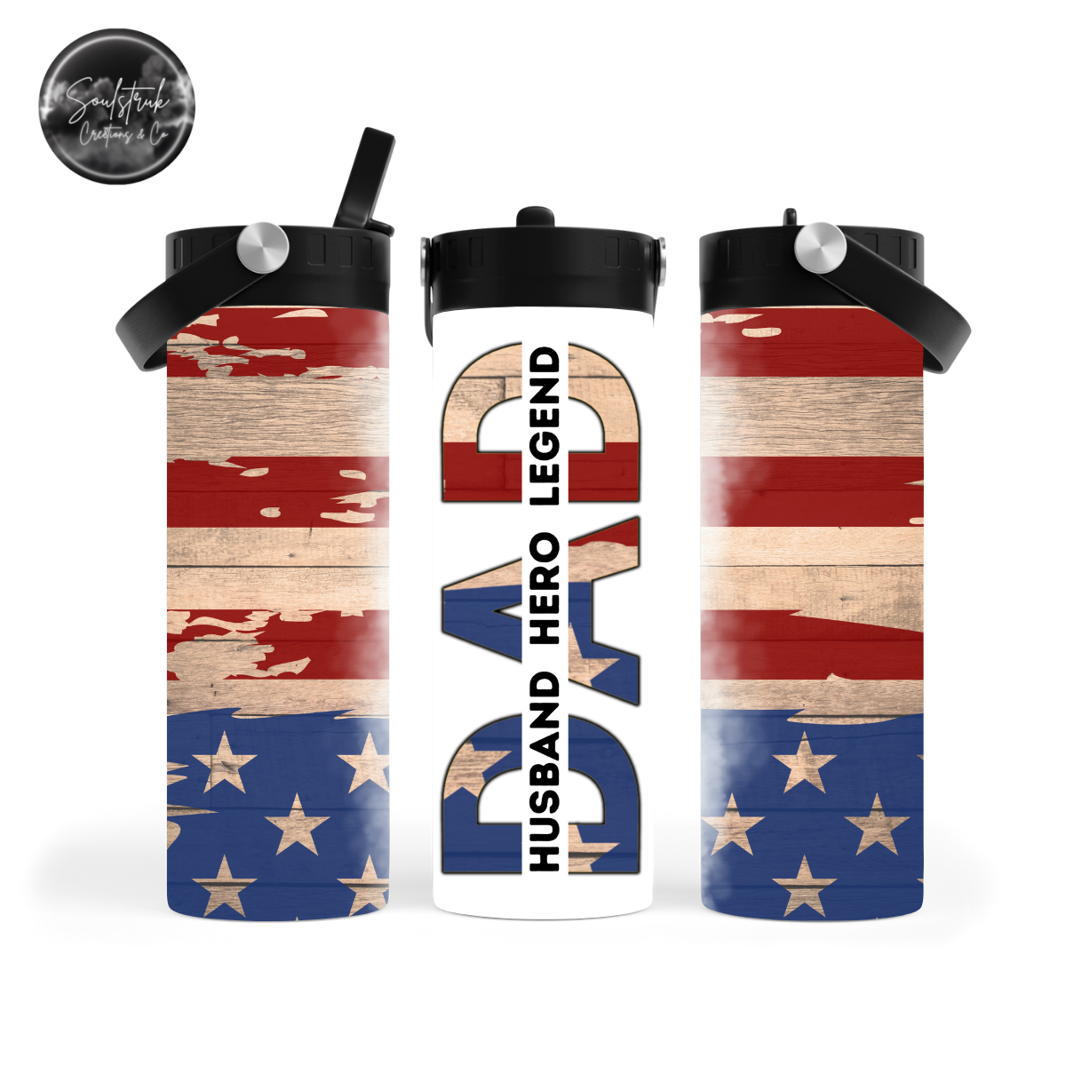 20oz American Dad Sport Water Bottle