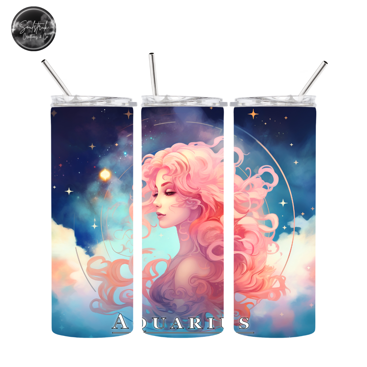 20oz Aquarius Zodiac Tumbler