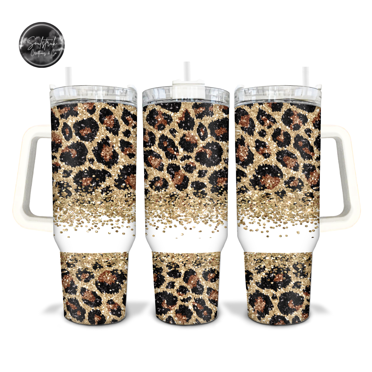 40oz Cheetah Tumbler