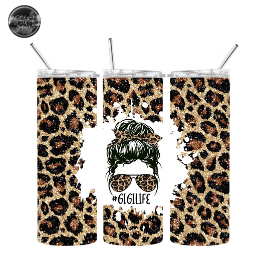 20oz Cheetah Gigi Life Tumbler