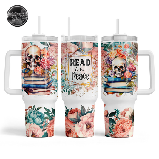 40oz Read In Peace Tumbler