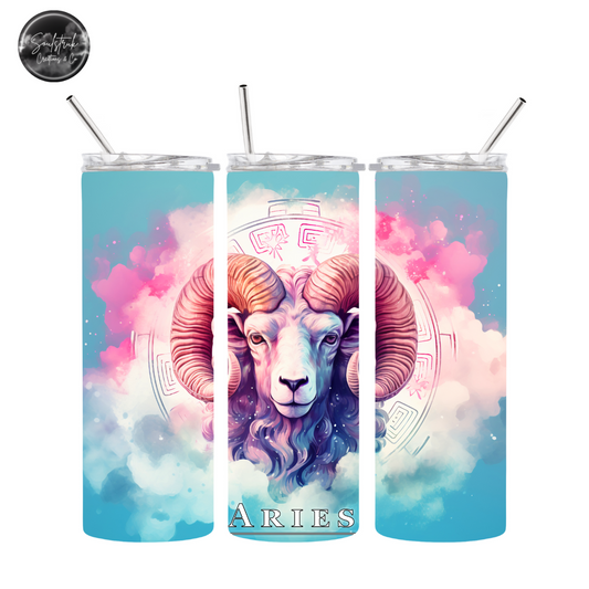 20oz Aries Zodiac Tumbler