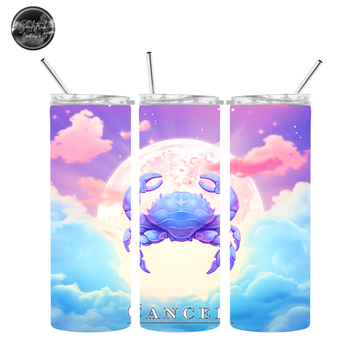 20oz Cancer Zodiac Tumbler